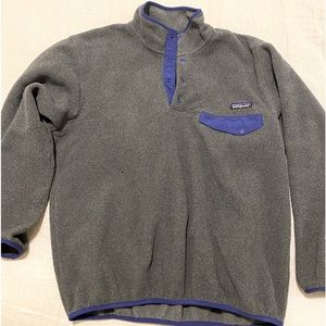 Grey Patagonia pullover